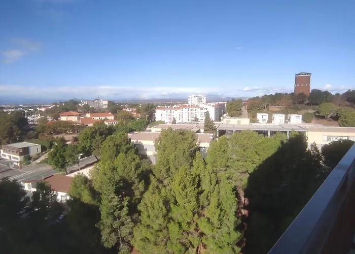 Apartman T3 Super Vue Theza 10 Perpignan
